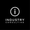 White Industry Consulting logo featuring a lowercase 'i' inside a circle on black background.